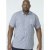 D555 Hank Gingham Short Sleeve Shirt - Kauluspaidat - Miesten isot kauluspaidat 2XL – 8XL
