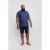 D555 Davian Hawaii Shirt Navy - Kauluspaidat - Miesten isot kauluspaidat 2XL – 8XL