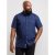 D555 Wesson Shirt Navy - Kauluspaidat - Miesten isot kauluspaidat 2XL – 8XL