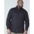D555 Jahine Long Sleeve Printed Shirt Black - Kauluspaidat - Miesten isot kauluspaidat 2XL – 8XL