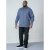 D555 Kermit Long Sleeve Printed Shirt - Kauluspaidat - Miesten isot kauluspaidat 2XL – 8XL