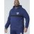 D555 Sergio Half Zip Hoodie Navy - Hupparit ja collegepaidat - Miesten hupparit ja collegepaidat isot koot