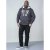 D555 Vadal Full Zip Hoodie Charcoal - Hupparit ja collegepaidat - Miesten hupparit ja collegepaidat isot koot
