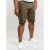 D555 Gilbert Stretch Shorts Khaki - Shortsit - Shortsit, isot koot – W40-W60