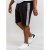 D555 Hayes Sweat-shorts Black - Collegehousut ja Collegeshortsit - Miesten Isot collegehousut ja collegeshortsit