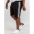 D555 Hayes Sweat-shorts Black - Collegehousut ja collegeshortsit - Miesten Isot collegehousut ja collegeshortsit