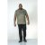 D555 NewYork Brooklyn T-shirt Khaki - T-paidat - Isot T-paidat 2XL – 14XL