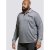 D555 Brockville Long Sleeve Polo Grey - Pikeepaidat - Miesten isot pikeepaidat