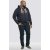 D555 Stockton Hoodie Navy - Hupparit ja collegepaidat - Miesten hupparit ja collegepaidat isot koot