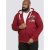 D555 Durham Hoodie Red - Hupparit ja collegepaidat - Miesten hupparit ja collegepaidat isot koot