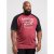 D555 Evans T-shirt Burgundy - T-paidat - Isot T-paidat 2XL – 14XL