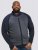 D555 Tanner Sweater Navy - Hupparit ja collegepaidat - Miesten hupparit ja collegepaidat isot koot