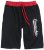 Lavecchia 2017 Sweatshorts Black/Red - Collegehousut ja collegeshortsit - Miesten Isot collegehousut ja collegeshortsit