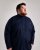 Motley Denim Lisbon Long Sleeve Shirt Navy - Kauluspaidat - Miesten isot kauluspaidat 2XL – 8XL