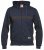 D555 Louisiana Hoodie Navy - Hupparit ja collegepaidat - Miesten hupparit ja collegepaidat isot koot