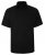 Kam Jeans 6283 Casual SS Herringbone Shirt Black - Kauluspaidat - Miesten isot kauluspaidat 2XL – 8XL