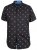 D555 Marley Shirt Black - Kauluspaidat - Miesten isot kauluspaidat 2XL – 8XL