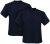 Adamo Marlon Comfort fit 2-pack T-shirt Navy - T-paidat - Isot T-paidat 2XL – 14XL