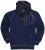 Adamo Michael Hoodie with Zipper Navy - Hupparit ja collegepaidat - Miesten hupparit ja collegepaidat isot koot