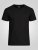 D555 Smartly Pyöreäaukkoinen T-paita Musta 5 kpl - T-paidat - Isot T-paidat 2XL – 14XL