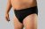 20 Nodi Stretch Cotton Briefs with Embroidered Side Label Black - Alusvaatteet & Uimavaatteet - Miesten Isot alusvaatteet 