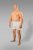 20 Nodi Combed Cotton Jersey Boxer with Front Button Fly White - Alusvaatteet & Uimavaatteet - Miesten Isot alusvaatteet 