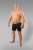 20 Nodi Stretch Cotton Boxer with Medium Leg 3-pack Black/Blue - Alusvaatteet & Uimavaatteet - Miesten Isot alusvaatteet 