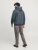 Jack & Jones CALEB Hoodie Blue - Hupparit ja collegepaidat - Miesten hupparit ja collegepaidat isot koot