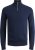 Jack & Jones Emil Knitted Pullover Blue - Hupparit ja collegepaidat - Miesten hupparit ja collegepaidat isot koot
