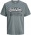 Jack & Jones Logo 2COL T-shirt Grey - T-paidat - Isot T-paidat 2XL – 14XL
