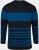 JP1880 Pyjamas Two-piece Long Sleeve with Stripes Blue - Alusvaatteet & uimavaatteet - Miesten Isot alusvaatteet 