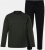 JP1880 Pyjamas Two-piece Striped Dark Green - Alusvaatteet & uimavaatteet - Miesten Isot alusvaatteet 