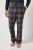 JP1880 Pyjama Trousers Flannel Check Brown - Alusvaatteet & uimavaatteet - Miesten Isot alusvaatteet 