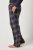 JP1880 Pyjama Trousers Flannel Check Brown - Alusvaatteet & uimavaatteet - Miesten Isot alusvaatteet 
