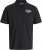 Jack & Jones Makoto Polo Short Sleeve Black - Pikeepaidat - Miesten isot pikeepaidat