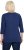 Ulla Popken Decorative Plant 3/4 Sleeve T-Shirt Ink Blue - Painetut T-paidat naisille - 