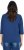Ulla Popken Inspirational Graphic Lettering 3/4 Sleeve Tee Dark Blue - Painetut T-paidat naisille - 