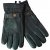 JP1880 Gloves Leather Warm Lining Black - Asusteet - 