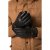 JP1880 Gloves Leather Warm Lining Black - Asusteet - 