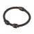 JP1880 Bracelet Skulls Black - Asusteet - 