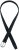 Ulla Popken Elastic Belt Black - Naisten vyöt isot koot - 