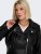 Only Carmakoma Emmy Biker Jacket Black - Nahkatakit - 