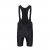 North Latitude Sport Bike Shorts With Suspenders Black - Pyöräilyvaatteet - 