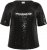Kaffe Curve Mirana Sequin Blouse Black - Puserot - 