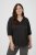 Kaffe Curve Ada Blouse Black - Puserot - 