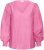 Kaffe Curve Sofia Blouse Pink Power - Puserot - 