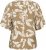 Kaffe Curve Marla Blouse Oak Chalk Leaf - Puserot - 