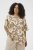 Kaffe Curve Marla Blouse Oak Chalk Leaf - Puserot - 