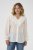 Kaffe Curve Lana Frill Blouse White - Puserot - 