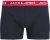 Jack & Jones Hector Solid Trunks 3-Pack Navy/Red/Grey - Bokserit - Miesten Bokserit Isot Koot